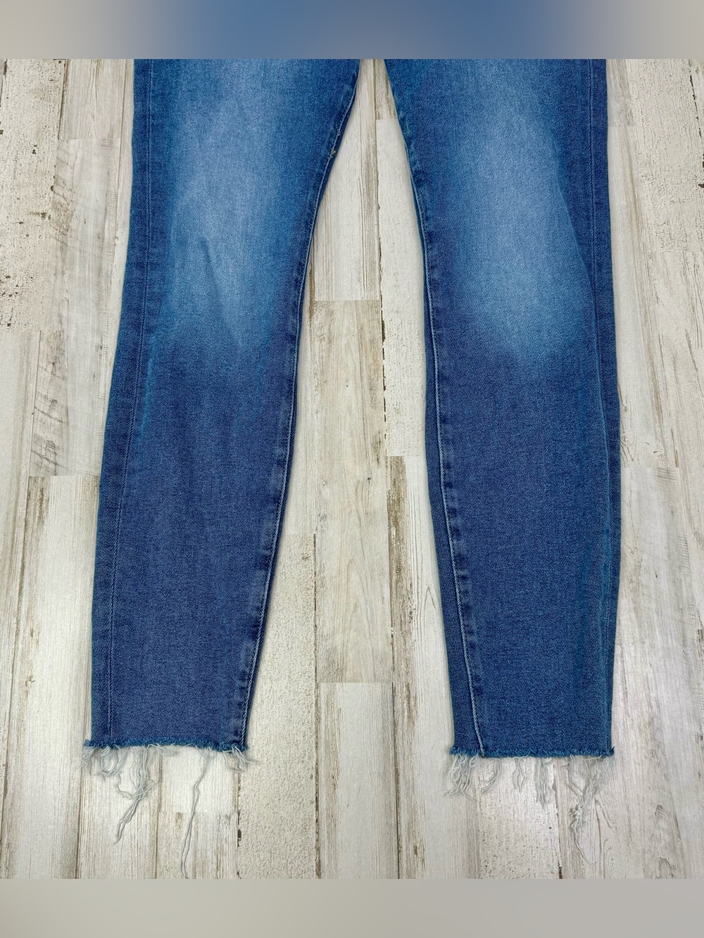 Good American Womens 8/29 (28x28) Jeans Crop High Rise Skinny Denim - Picture 3 of 12